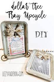 Dollar Tree Tray Recipe Holder Dollar Tree Diy Crafts Diy Dollar Tree Decor Diy Dollar Store Crafts