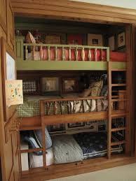 And living in a studio apartment doesn't mean you can't have a walk in closet, the loft bed opens up floorplace which is used as a closet in. 17 Bunk Bed In Closet Ideas Bunks Bed In Closet Bunk Beds