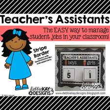 Use our job search tool to sort through over 2 million real jobs. Teachers Assistants Job Chart Stripes By Debbie Kay Designs Tpt