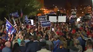 Someone who shows that they disagree with something by standing somewhere, shouting, carrying…. Several Post Election Protests In Numerous Cities Get Heated Cbs News