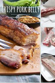 Oven Roasted Crispy Pork Belly Pinch And Swirl Crispy Pork Belly Pork Belly Recipes Pork Belly