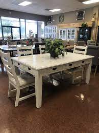 Our collection of white dining tables and black dining tables make for an artful arrangement. Dining Table With Drawers White Rustic Rarehouse