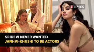 Sridevi always wanted daughter Janhvi Kapoor to get married, reveals Boney  Kapoor
