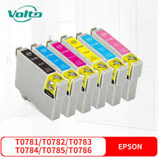 Expédition rapide de vos consommables pour imprimante epson sous 24/48h. Chine Compatible Epson T0781 T0782 T0783 T0784 T0785 T0786 Cartouche D Encre Pour Epson Stylus Photo R260 R280 R380 Rx580 Rx595 Rx680 Artisan 50 Acheter Cartouche D Encre Epson Sur Fr Made In China Com