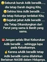 Kata mutiara tentang kakak dan adik | terbaru. Adikberadik Quotes Crochet Mask Inspiration