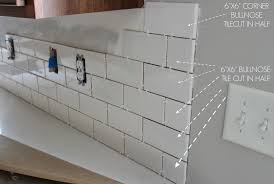 subway tile backsplash kitchen