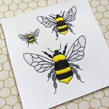 Bought one for a 2nd birthday as well and will definitely be. Bee Embroidery Design January 2018 Designs By Little Bee
