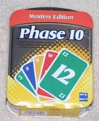 The objective of 10 phase card game is to be the first person to complete all ten phases. Phase 10 Masters Edition Board Game Boardgamegeek