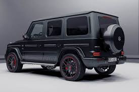 2018 Mercedes Amg G63 Edition 1 Is The Most Menacing G Class Yet Autoguide Com News Mercedes Suv Mercedes G63 Mercedes Amg