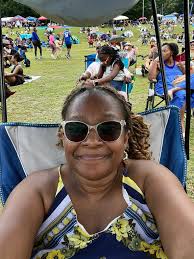 I'm outside! In the VIP Tent at the Jax Jazz Fest. Where y'all at?!?!?