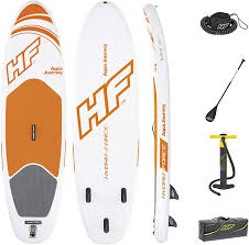 3 jahre garantie, kostenlose lieferung, kundenservice Amazon Com Hydro Force Aqua Journey Inflatable Stand Up Paddle Board 9 X 30 X 6 Inflatable Sup For Adults Kids Complete Kit Includes Adjustable Aluminum Paddle Hand Pump Travel