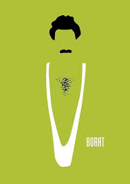 Borat Alternative Movie Poster Photographic Print By Movieposterboy In 2021 Alternative Movie Posters Movie Posters Movie Posters Minimalist