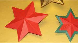 Stern sind riesig, leuchtende kugeln der masse von gasen wie wasserstoff und helium besteht. Sterne Basteln Zu Weihnachten 3 D Stern Falten How To Fold A Six Pointed Star Youtube