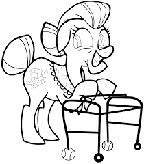 How To Draw Granny Smith From My Little Pony Friendship Is Magic With Easy Step By Step Drawing Tutorial How To Draw Step By Step Drawing Tutorials My Little Pony