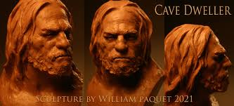 Sasquatch sculpted in Monster Clay