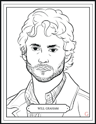 See more ideas about coloring pages, colouring pages, coloring books. Hannibal Returns Tonight Enjoy This Mini Coloring Book About Your Favorite Tv Cannibal And All Of His Fun Friends