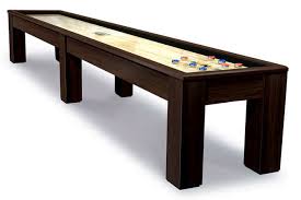 Hathaway Challenger 12 Ft. Shuffleboard Table W/ Storage Cabinets, Climate  Adjusters, Leg Levelers, 8 Pucks, Brush And Wax Bg1214 - The Home Depot