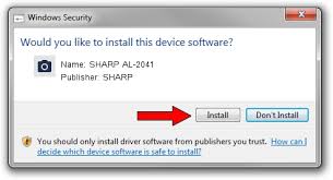 • sistema de escaneado de una sola vez e impresión de muchas copias de sharp (sopm) • bandeja de papel de de 250 hojas y bypass de 50. Download And Install Sharp Sharp Al 2041 Driver Id 1430928