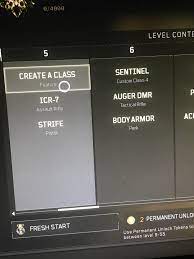 This could be a weapon and so on. We Should Be Able To Use A Permanent Unlock Token On Create A Class Blackops4