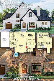 Imaginative homeowners can choose from designs that include rustic country cottages, stately manor homes, or fanciful chateaus with towers and turrets. Plan 62833dj 3 Bed Modern Cottage With Brick Exterior Modern Cottage Cottage House Plans Cottage Floor Plans
