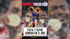 Insólito! Por primera vez desde 1912 dos atletas comparten el oro en salto  de altura en Tokio 2020