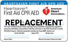 The american heart association offers either a printed card on completion of a training course, or an ecard how to find bls certificate. Aha Replacement Cards For Aha Courses Safcare