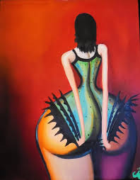 Submitted 1 month ago by korojeki. Big Booty Judy Painting By Charles Eagle