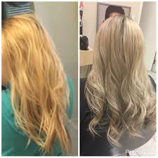 Stuck for yellow coloured hair dye inspiration? Yellow Blonde To Ash Blonde With Low Lights Yellow Blonde Hair Yellow Blonde Blonde Lowlights