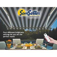 Sunsetter Dimming Led Awning Lights Costco