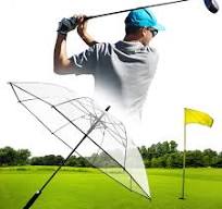 G4Free 62 Inch Clear Golf Umbrella Transparent Auto Open Large Stick  Umbrella - pack of 2