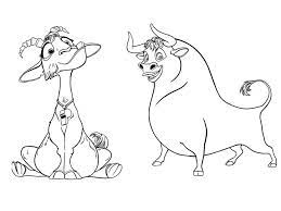 Free ferdinand the bull coloring pages are a fun way for kids of all ages to develop creativity, focus, motor skills and color recognition. Printable Disney Ferdinand Coloring Pages