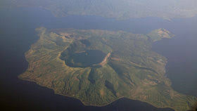 But taal volcano is visually deceptive. Taal Volcano Wikipedia