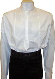 Authentic Style Men S Victorian And Edwardian Era Dress Shirt High Class Vintage Style Fashion Victorian Dress Shirt Fashion Western Style Shirt