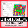 A really great activity for allowing students to understand the concepts of the literal equations. Https Encrypted Tbn0 Gstatic Com Images Q Tbn And9gcq9diriom1p5g8i7leqijxwqykepzvjmmrquhtzeya Usqp Cau