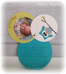 10 Hibou Faire Part Naissance 3 Rond Photo Etsy Faire Part Naissance Faire Part Hibou Faire Part Bebe