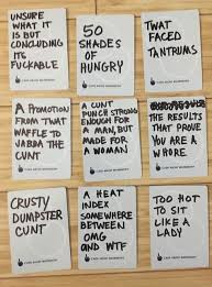 Cards against humanity is bawdy, bitchin', and brilliant. 15 Cards Against Humanity Ideas Cards Against Humanity Diy Cards Against Humanity Cards Of Humanity