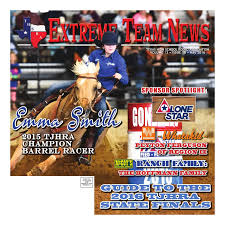 May 2016 Extreme Team News, Official News of Texas High School and Junior  High Rodeo by Texas High School Rodeo, Extreme Team News
