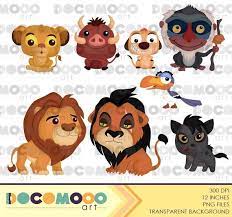 King Of Animal Clipart Cute Lion Clip Art Cute Animal Etsy Cartoon Clip Art Animal Clipart Clip Art