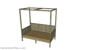 I built this outdoor daybed to add a cozy and inviting space to my backyard. Outdoor Daybed Plans Myoutdoorplans Free Woodworking Plans And Projects Diy Shed Wooden Playhouse Pergola Bbq