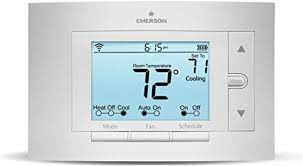 From the settings menu displayed on the screen, use the navigation . Emerson Sensi Wi Fi Thermostat 1f86u 42wf For Smart Home Works With Alexa Buy Online In El Salvador At Desertcart 6797853