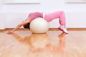 They are filled with air to the proper tension to allow for proper placement on the ball. Yoga Ball Workout Most Effective Yoga Poses Yoga Ball Yoga Ball Exercises Easy Yoga