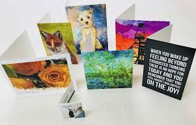 Please choose from the standard sizes below and read our file setup to be sure your designs are ready to print. Greeting Card Printing Service High Quality Greeting Cards