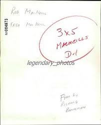 1970s Rod and Fred McNeil Football Original News Service Photo