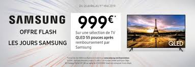 > offres de remboursement samsung en cours. French Days Samsung Propose Une Odr Flash Sur Une Selection De Tv Qled 55 Pouces