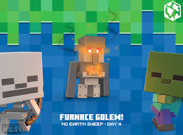 Mattel minecraft gkt32 figuras minecraft earth golem furioso (asst 6/8). Ven V Twitter Day 4 Of Modeling Minecraft Earth Mobs Until The Game Shuts Down It S Da Furnace Golem Minecraft Https T Co Jcxa3ya5co Twitter