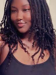 Curly Tips Anwi Textured Human Hair Loc Extensions