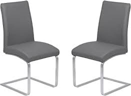 A 30 inch height is the most common. Amazon Com Armen Living Blanca Dining Chair Set Of 2 20 Seat Height Gray Chairs