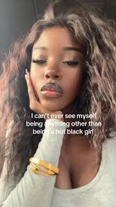 Dark Tanning Black Girl