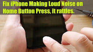 Fix Iphone 7 7 Plus Home Button Making Loud Mechanic Noise Grinding Sound Or Clicking Youtube