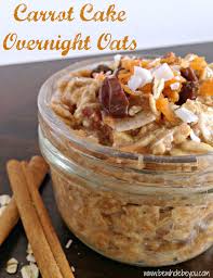 Carrot Cake Overnight Oats Lemons Zest Overnight Oats Recipe Food Recipes Breakfast